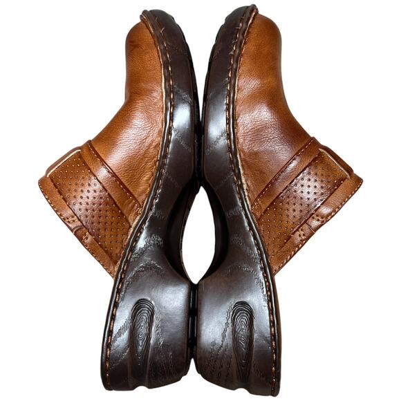 BOC BORN Polly Women's 10 Size Brown Clog Comfort Mule Platform Slip On - Picture 12 of 14